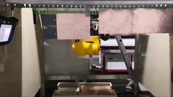 PCB板機(jī)器人傳送帶動態(tài)跟蹤